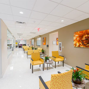 Interior of Leon Medical Center at Bird Road