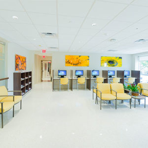 Interior of Leon Medical Center at Bird Road