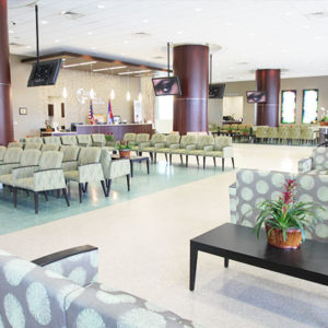 Interior of Leon Medical Center Flagler building