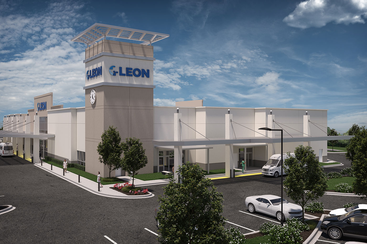 Rendering of Leon Medical Centers location in Homestead, FL