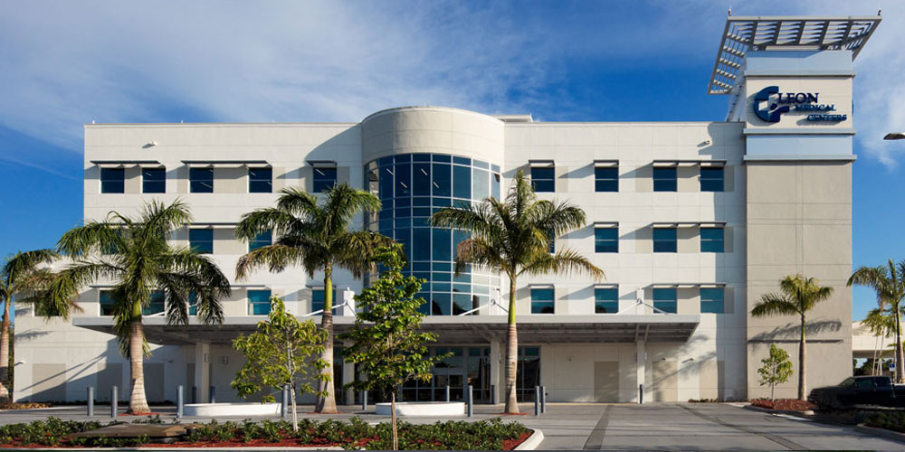 East Hialeah Main Campus building for Leon Medical Centers