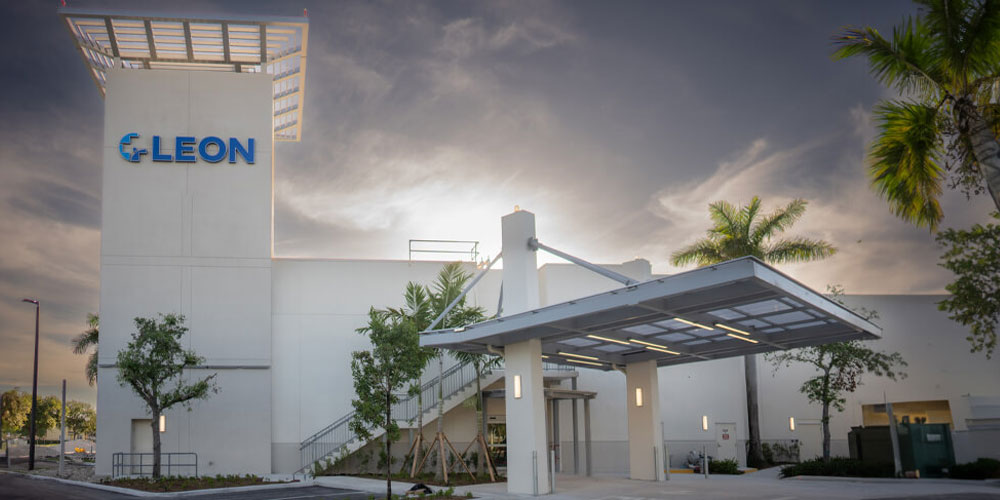 Homestead building for Leon Medical Centers