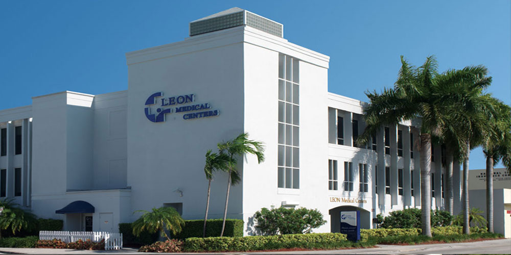 Miami building for Leon Medical Centers